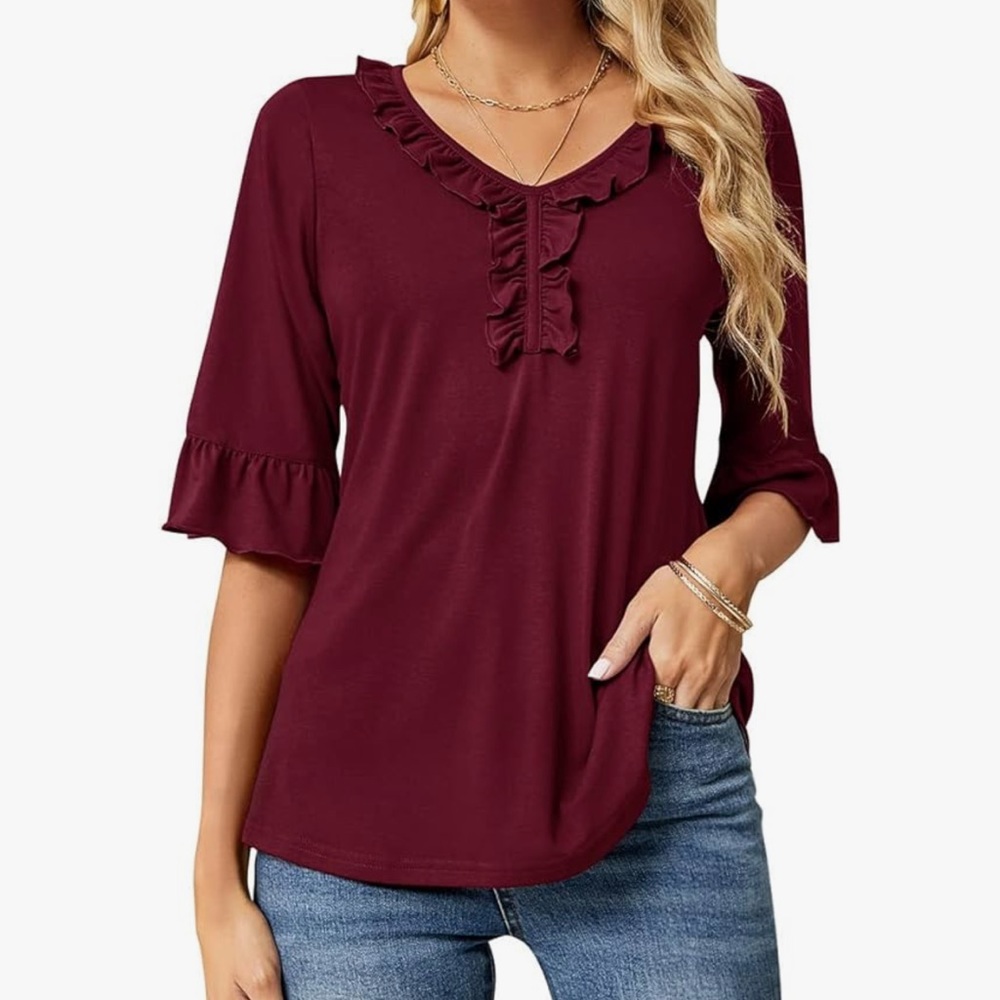 Ivicoer women’s bell sleeve top